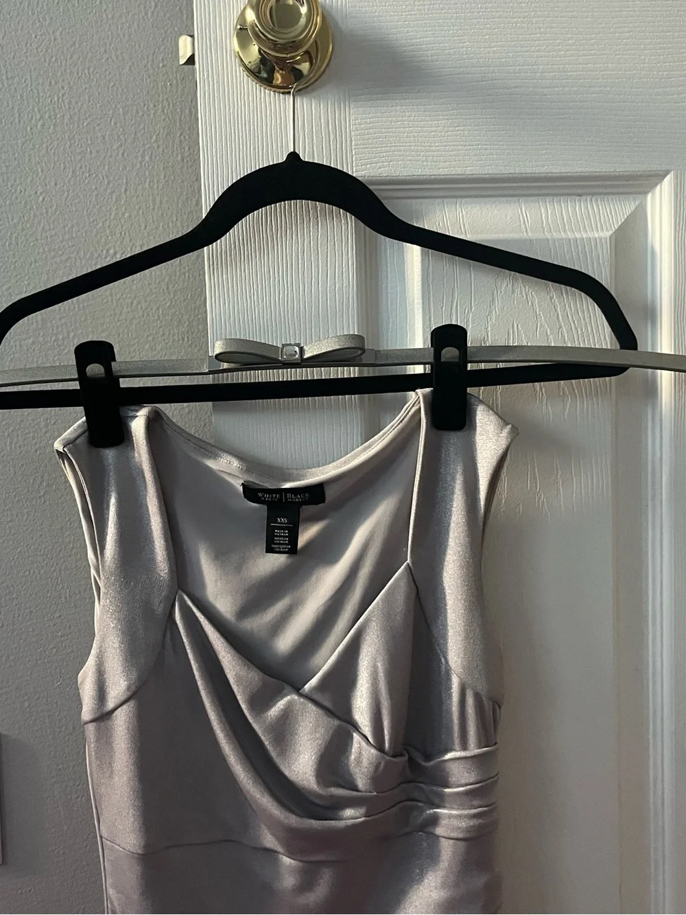 Silver Bow Belt